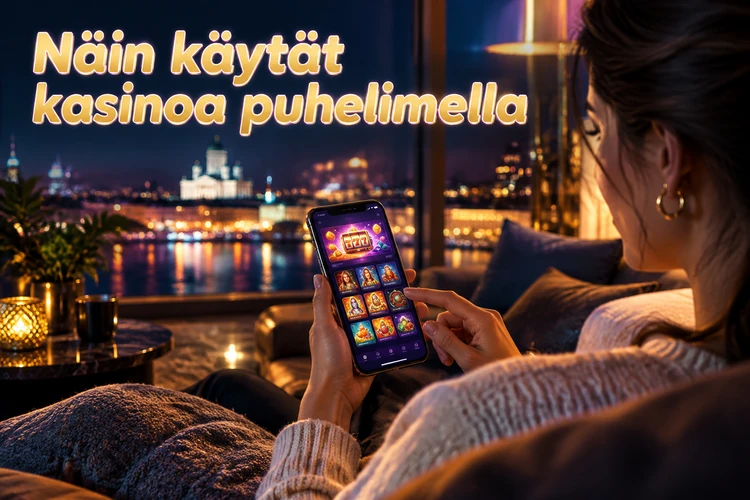 Näin käytät kasinoa puhelimella