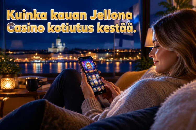 Kuinka kauan Jellona Casino kotiutus kestää